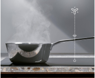 Płyta indukcyjna Electrolux EIV83443CT SaphirMatt Hob2Hood Bridge Czarny - 1333367 - zdjęcie 8